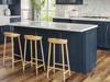 Mueble de cocina shaker azul